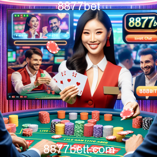 Descubra a Emocionante Categoria 'Ao Vivo' do 8877bet